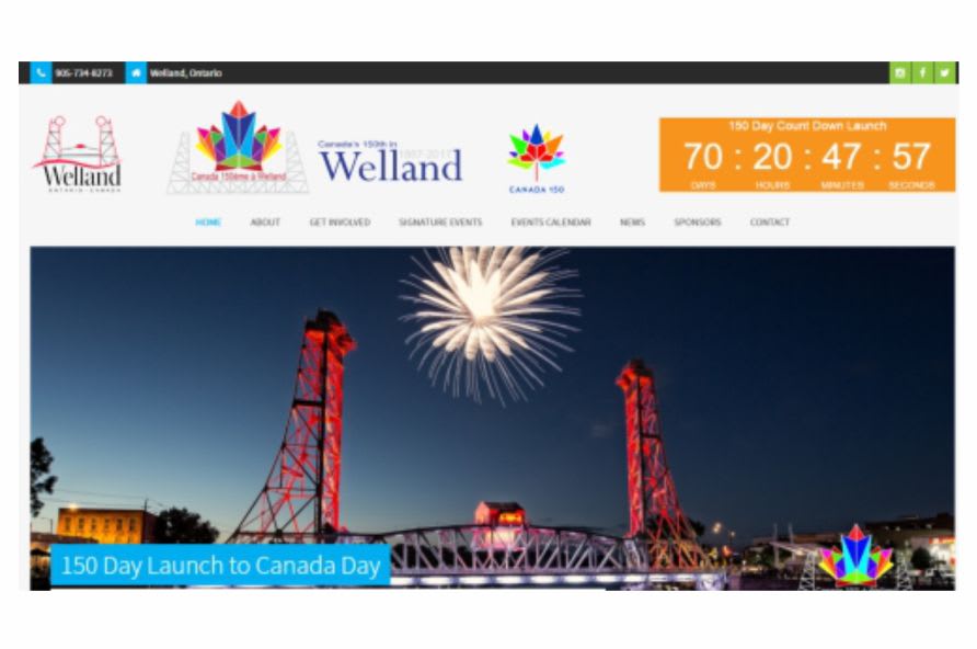 canada 150 committee in welland