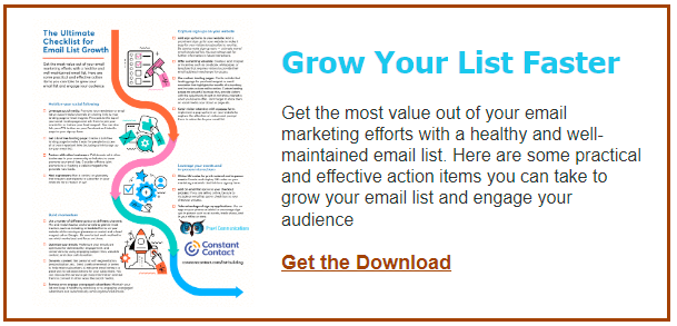 get the ultimate list building checklist