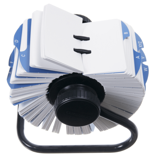 old rolodex