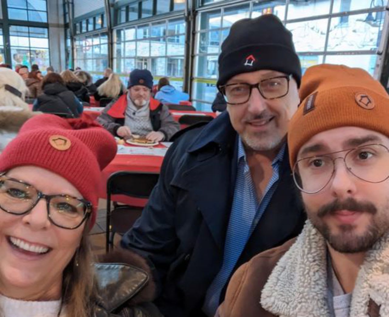 Debi, Steve & Mackenzie at Toque Tuesday event, St. Catharines