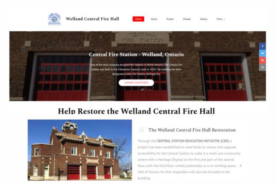 Welland Central Fire Hall