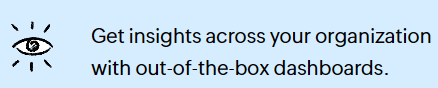 zoho out of the box dashboards